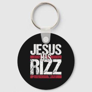 Porte-clés Jésus A Rizz Simple Foi Chrétienne Croyant Dieu