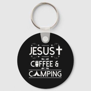 Porte-clés Jesus Café Et Camping