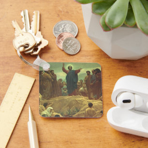 Porte-clés Jésus-Christ Sermon sur la montagne, Religion Vint