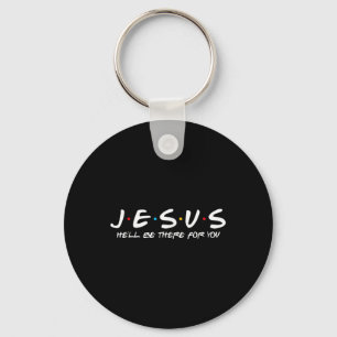 Porte-clés Jésus Diable Soyez Là Pour Vous Parodique Drôle Ch