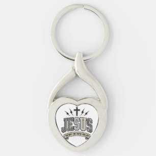 Porte-clés Jésus Le Chemin La Vérité La Vie Vintage Chrétien