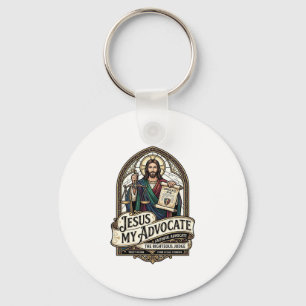 Porte-clés Jésus Mon Avocat Jésus Avocat du Tribunal Christi