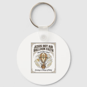 Porte-clés Jésus Montgolfière Foi Jésus Montgolfière 