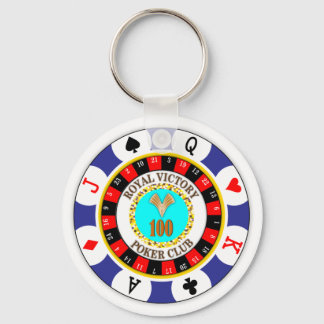 Porte-clés Jetons de poker