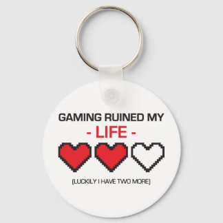 PORTE-CLÉS JEU A RUINÉ MA VIE !