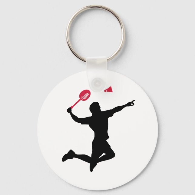 Porte-clés Jeu de Badminton (Recto)