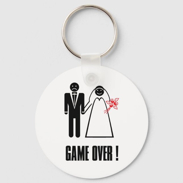 Porte-clés JEU SUR Porte - clé Mariage (Recto)