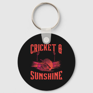 Porte-clés Jeux de cricket sports joueur de cricket cricket e