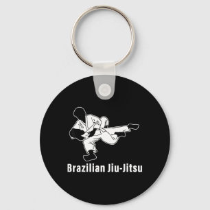 Porte-clés Jiu-Jitsu Brésilien BJJ Lutte Combat au Sol