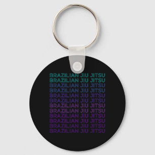 Porte-clés Jiu Jitsu Brésilien BJJ Rétro