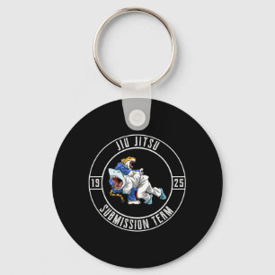 Porte-clés Jiu Jitsu Brésilien Grappling - Requin de Jiu Jits