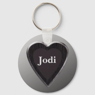 Porte-clés Jodi Heart Keychain par 369MyName