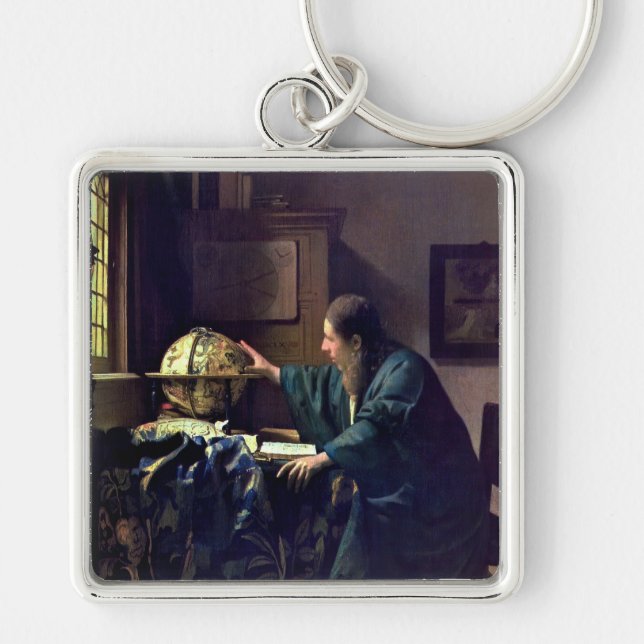 Porte-clés Johannes Vermeer - L'astronome (Devant)