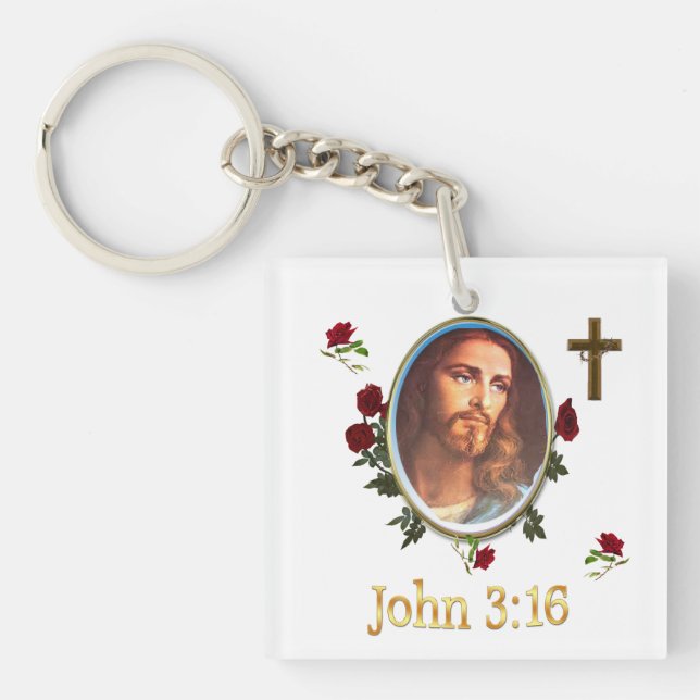 Porte-clés John 3:16 (Devant)
