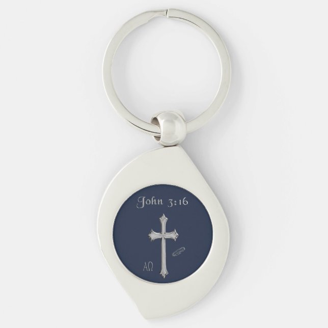 Porte-clés John 3:16 Bijoux (Devant)