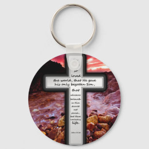 Porte-clés John 3:16 Cadeaux