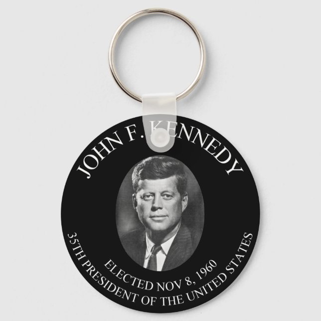 PORTE-CLÉS JOHN F. KENNEDY PRESIDENTIAL COIN ............... (Recto)