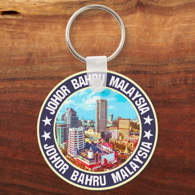 Porte-clés Johor Bahru (Recto)
