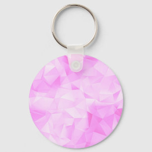 Porte-clés Joli motif coloré de couleur rose clair tendance