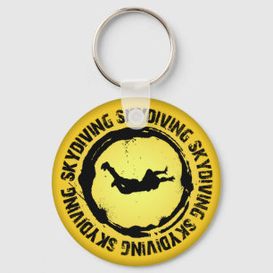 Porte-clés Joli phoque Skydiving