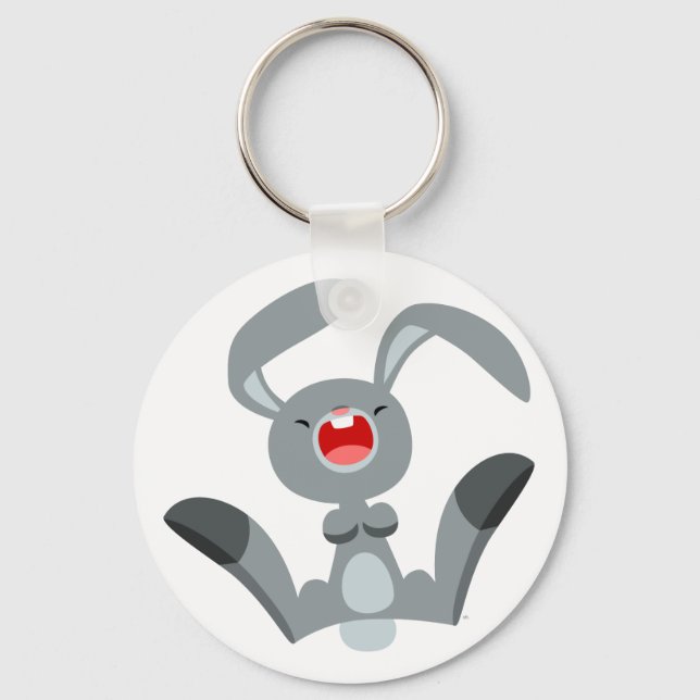 Porte-clés Jolie caricature Porte - clé lapin (Recto)