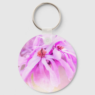 Porte-clés Jolie floraison rose