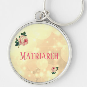 Porte-clés Jolie mère matriarche Rose