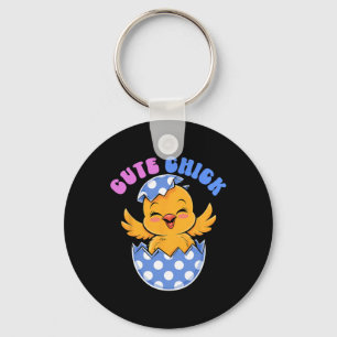 Porte-clés Jolie poule de Pâques lapin de Pâques Jour de Pâqu