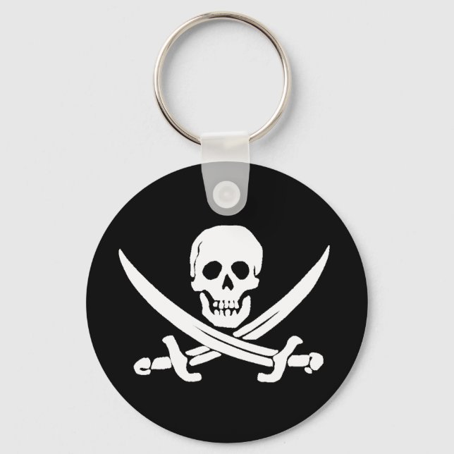 Porte-clés Jolly roger  Pirate Porte - clé (Recto)