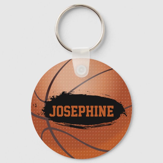 Porte-clés Josephine Grunge Basketball Porte - clé personnali (Recto)
