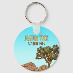 Porte-clés Joshua Tree National Park Californie Vintage