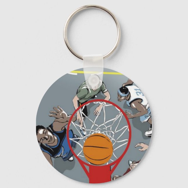 Porte-clés Jouer Porte - clé de basket-ball (Recto)