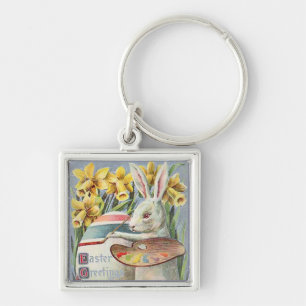 Porte-clés Jouet de Pâques vintage Peinture d'un Oeuf, ZSSG