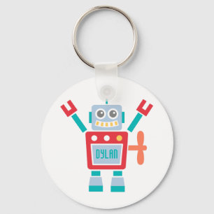 Porte-clés Jouet Robot Mignon Vintage Pour Enfants