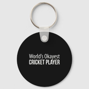 Porte-clés Joueur de cricket le plus moyen du monde -