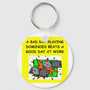 Porte-clés Joueur de DOMINOS
