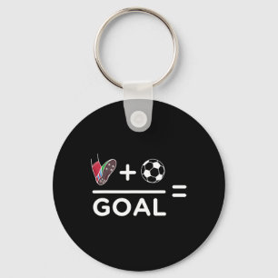 Porte-clés Joueur de football drôle de maths Goal Lover Humou