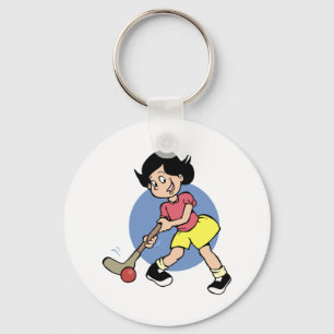Porte-clés Joueur du Field Hockey