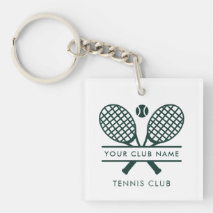 Porte-clés Joueurs de l'équipe de tennis Country Club Nom Tou