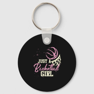 Porte-clés Joueuse de basket-ball Femme Juste Une Fille de ba