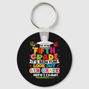 Porte-clés Jour De 5E Année Diplômée Garçons Filles Ki