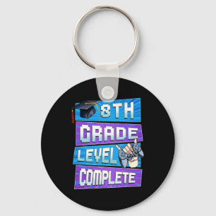 Porte-clés Jour De 8E Année Niveau Complet Graduation Garçons