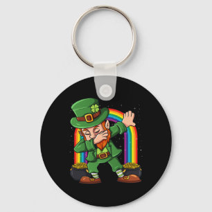 Porte-clés Jour de la Saint Patrick Dabbing Leprechaun Irland