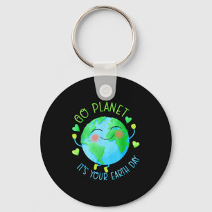 Porte-clés Jour de la Terre Allez planète C'est votre Jour de