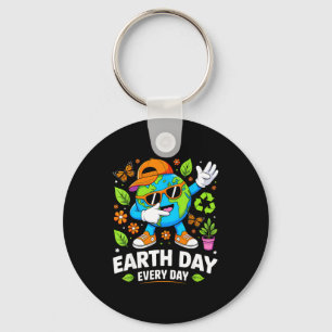 Porte-clés Jour de la Terre tous les jours sauvez la planète