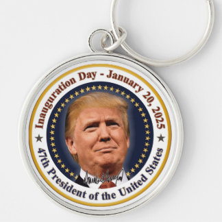 Porte-clés Jour de l'investiture du président Trump 20 janvie