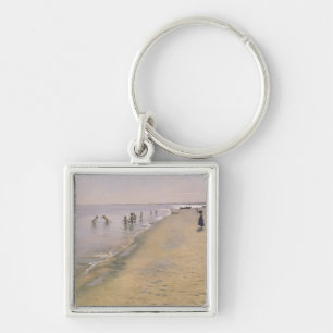 Porte-clés Jour d'été à la plage du sud de Skagen, 1884