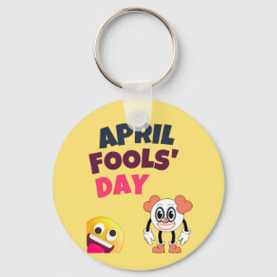 Porte-clés Jour du fou d'avril