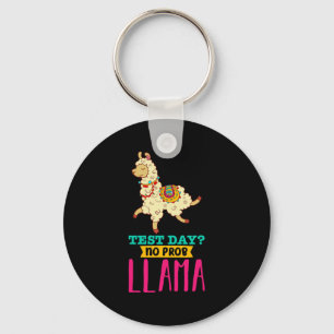 Porte-clés Jour Pas De Problème T Chemise Llama Cadeau École