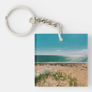 Porte-clés Journée d'été à la plage dans l'archipel suédois 